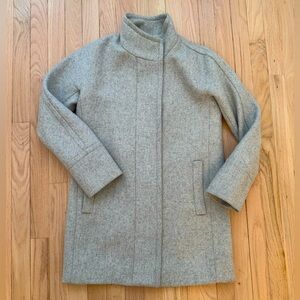 J. Crew women’s City Coat grey size 2